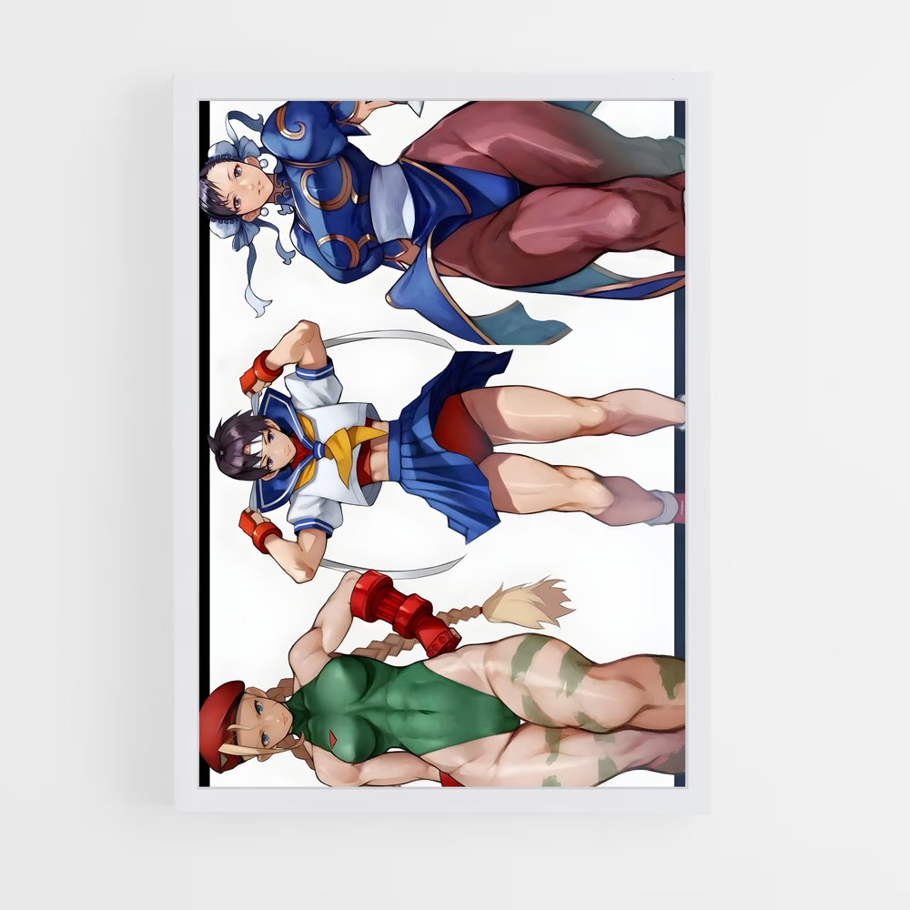 Poster L'Ultime Duel – affiche Street Fighter (vue 3)